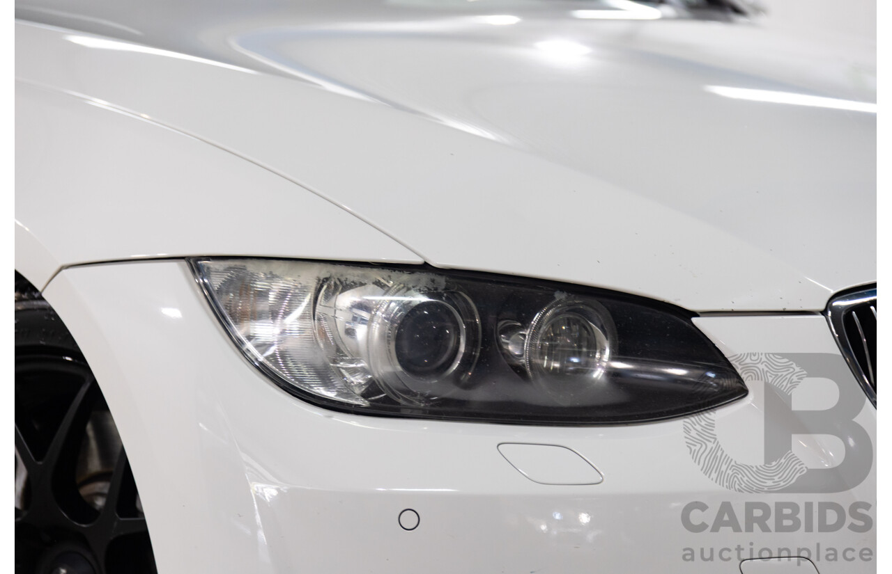 1/2008 Bmw 335i (RWD) E92 2d Coupe White Twin Turbo Inline 6 3.0L