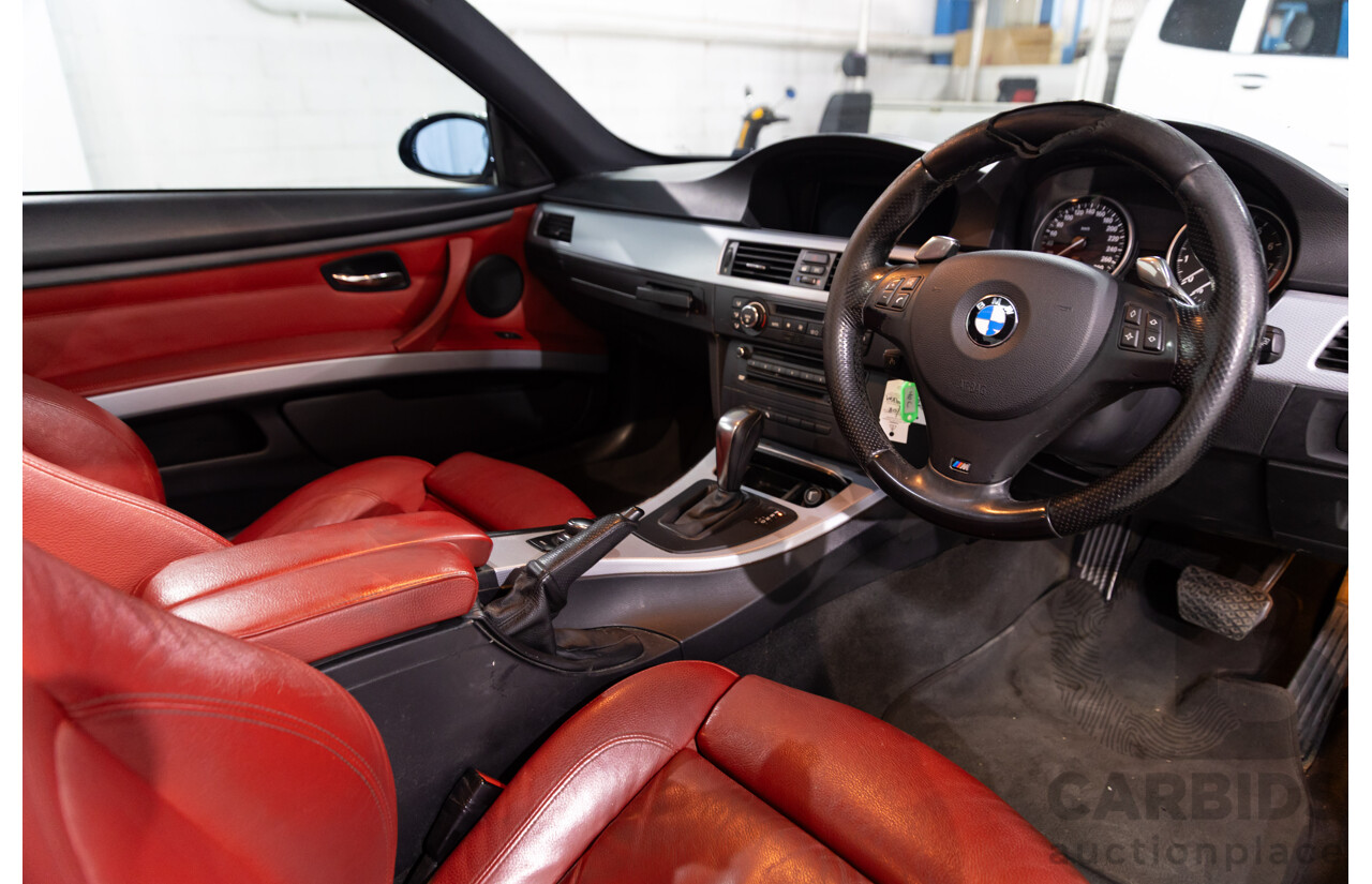 1/2008 Bmw 335i (RWD) E92 2d Coupe White Twin Turbo Inline 6 3.0L