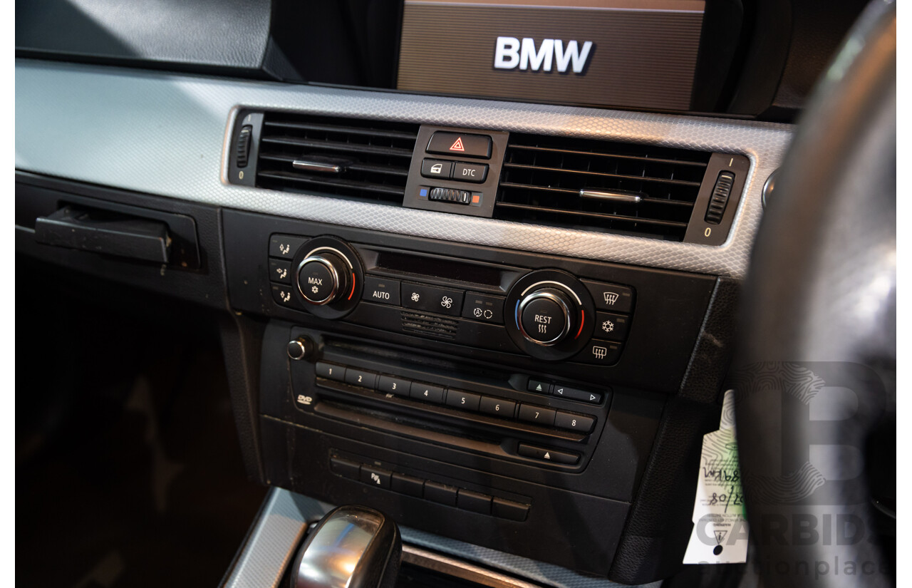 1/2008 Bmw 335i (RWD) E92 2d Coupe White Twin Turbo Inline 6 3.0L