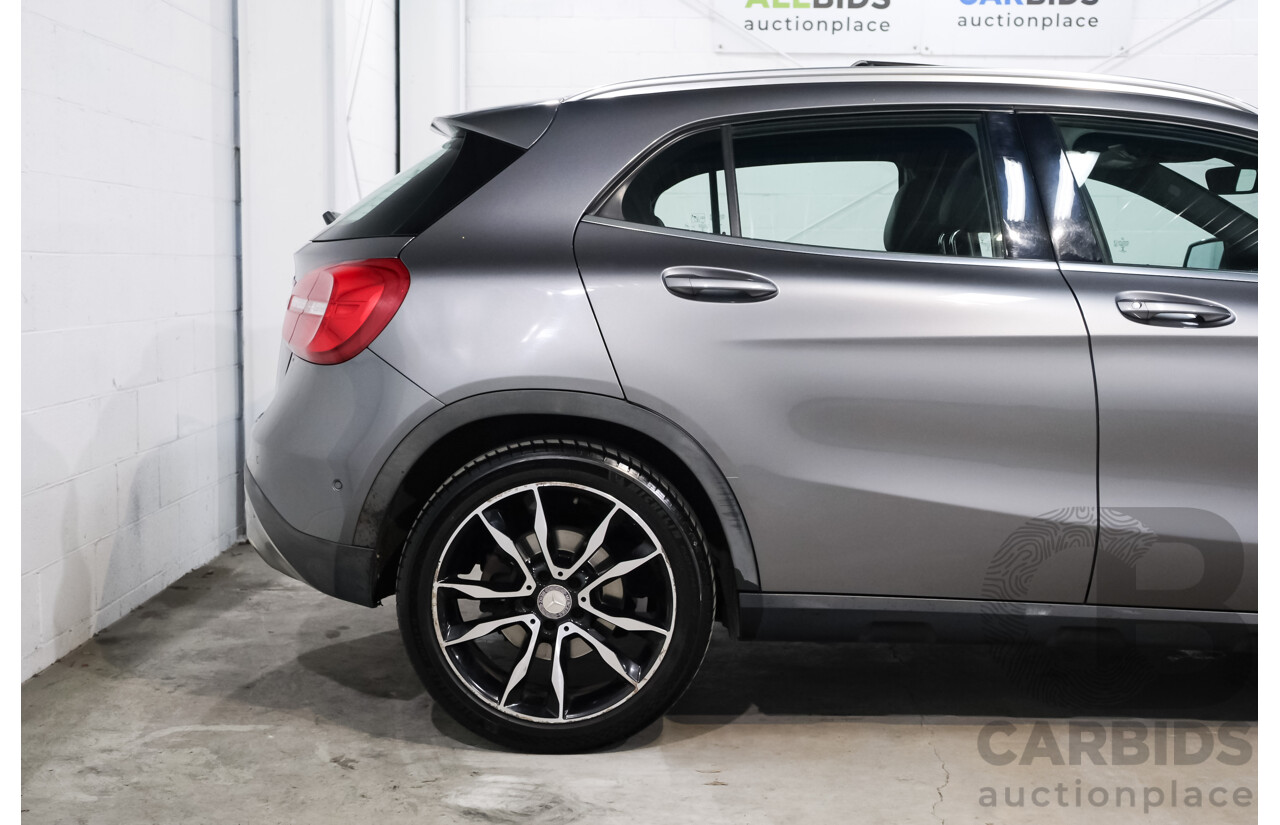 06/2014 Mercedes-Benz Gla 250 4MATIC AWD X156 4D Wagon Mountain Grey Metallic Turbo 2.0L