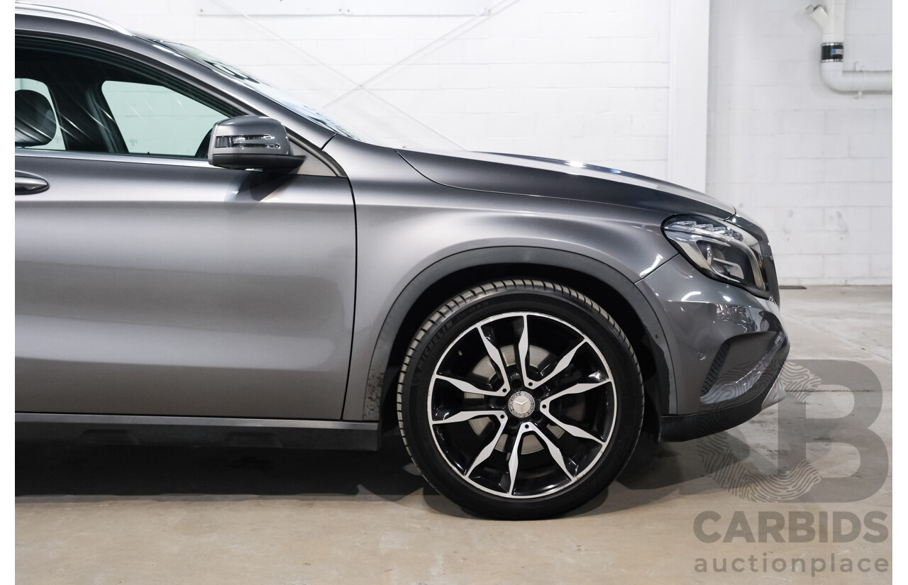 06/2014 Mercedes-Benz Gla 250 4MATIC AWD X156 4D Wagon Mountain Grey Metallic Turbo 2.0L