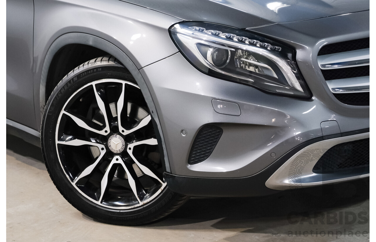 06/2014 Mercedes-Benz Gla 250 4MATIC AWD X156 4D Wagon Mountain Grey Metallic Turbo 2.0L
