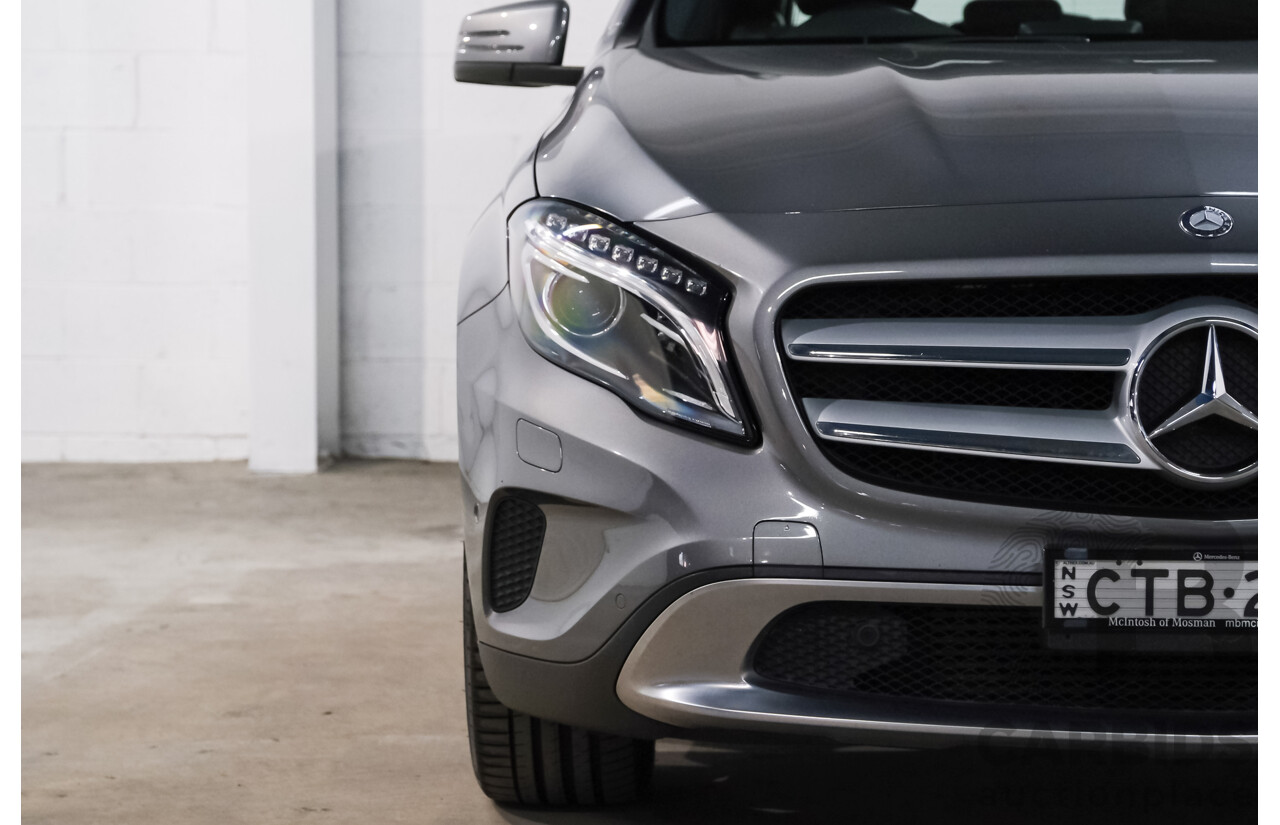 06/2014 Mercedes-Benz Gla 250 4MATIC AWD X156 4D Wagon Mountain Grey Metallic Turbo 2.0L