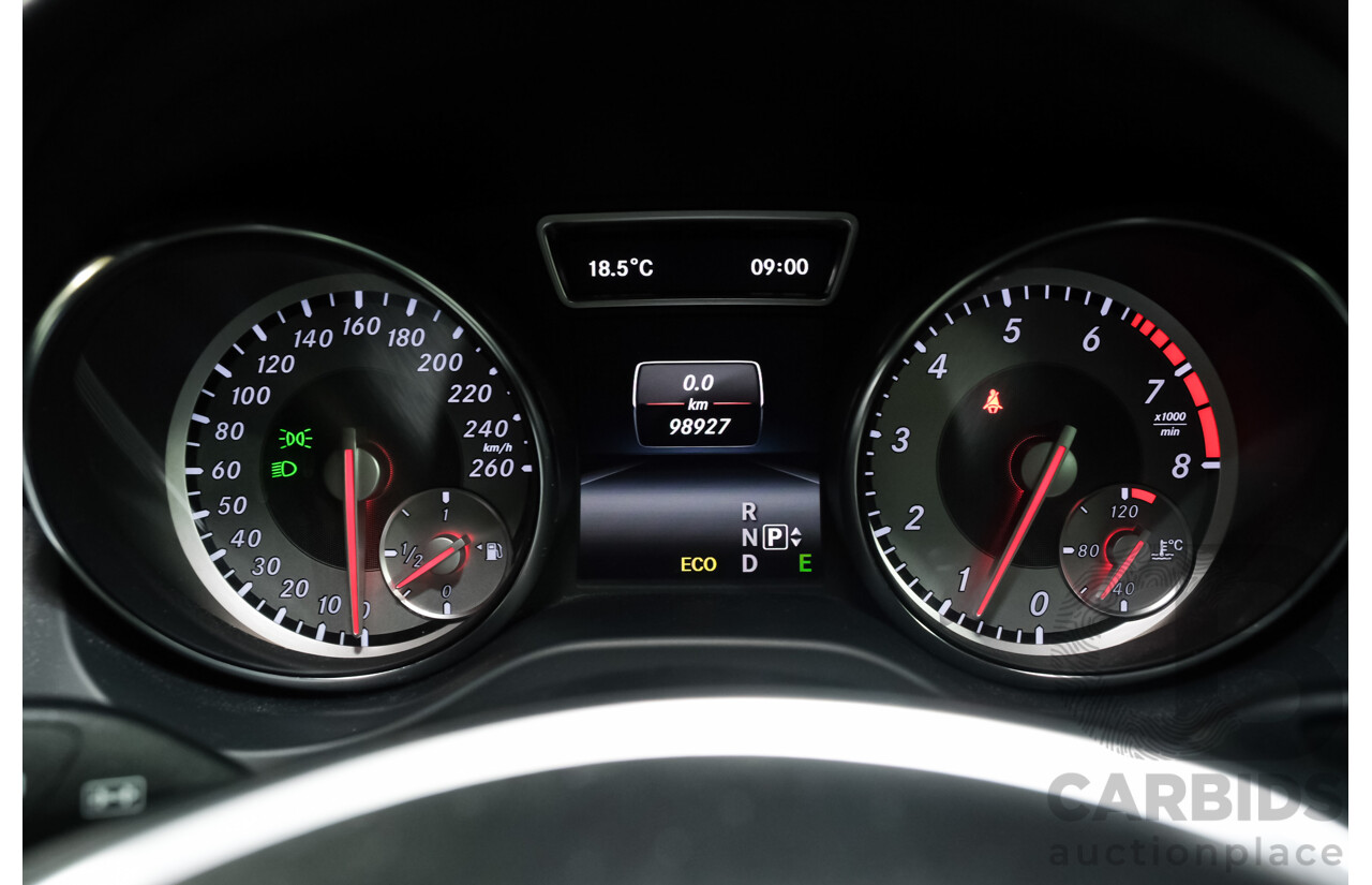 06/2014 Mercedes-Benz Gla 250 4MATIC AWD X156 4D Wagon Mountain Grey Metallic Turbo 2.0L