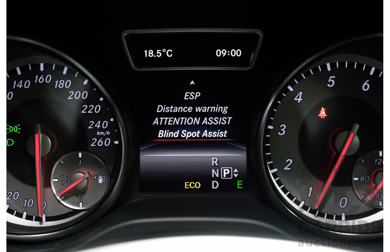 06/2014 Mercedes-Benz Gla 250 4MATIC AWD X156 4D Wagon Mountain Grey Metallic Turbo 2.0L