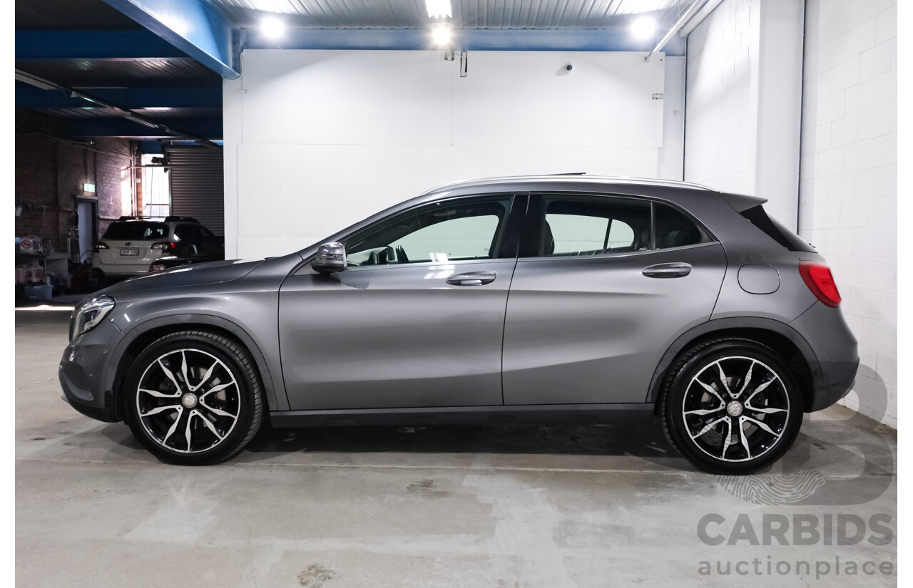 06/2014 Mercedes-Benz Gla 250 4MATIC AWD X156 4D Wagon Mountain Grey Metallic Turbo 2.0L