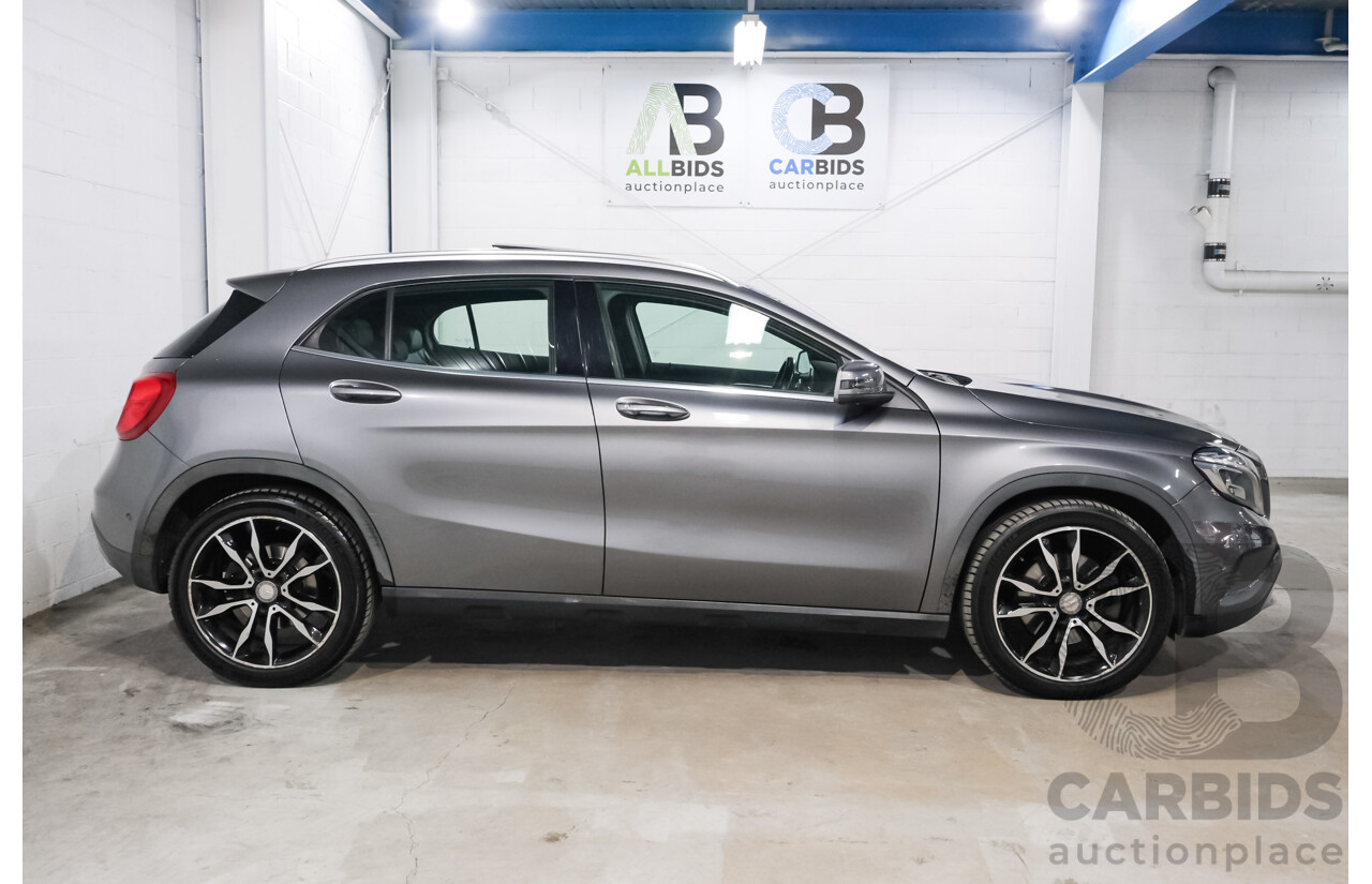 06/2014 Mercedes-Benz Gla 250 4MATIC AWD X156 4D Wagon Mountain Grey Metallic Turbo 2.0L