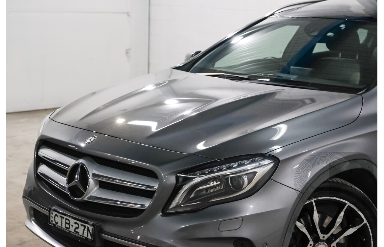 06/2014 Mercedes-Benz Gla 250 4MATIC AWD X156 4D Wagon Mountain Grey Metallic Turbo 2.0L