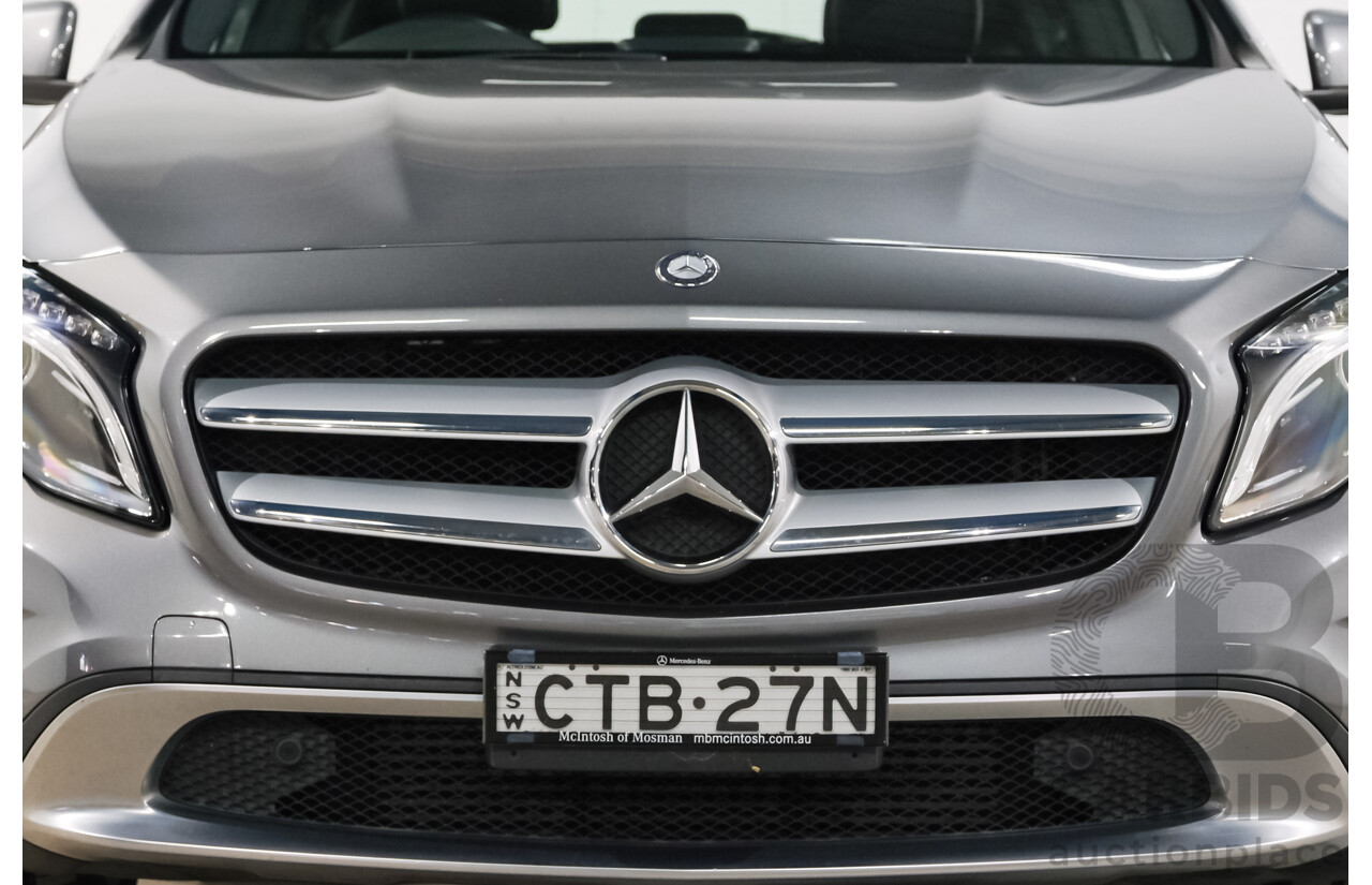 06/2014 Mercedes-Benz Gla 250 4MATIC AWD X156 4D Wagon Mountain Grey Metallic Turbo 2.0L