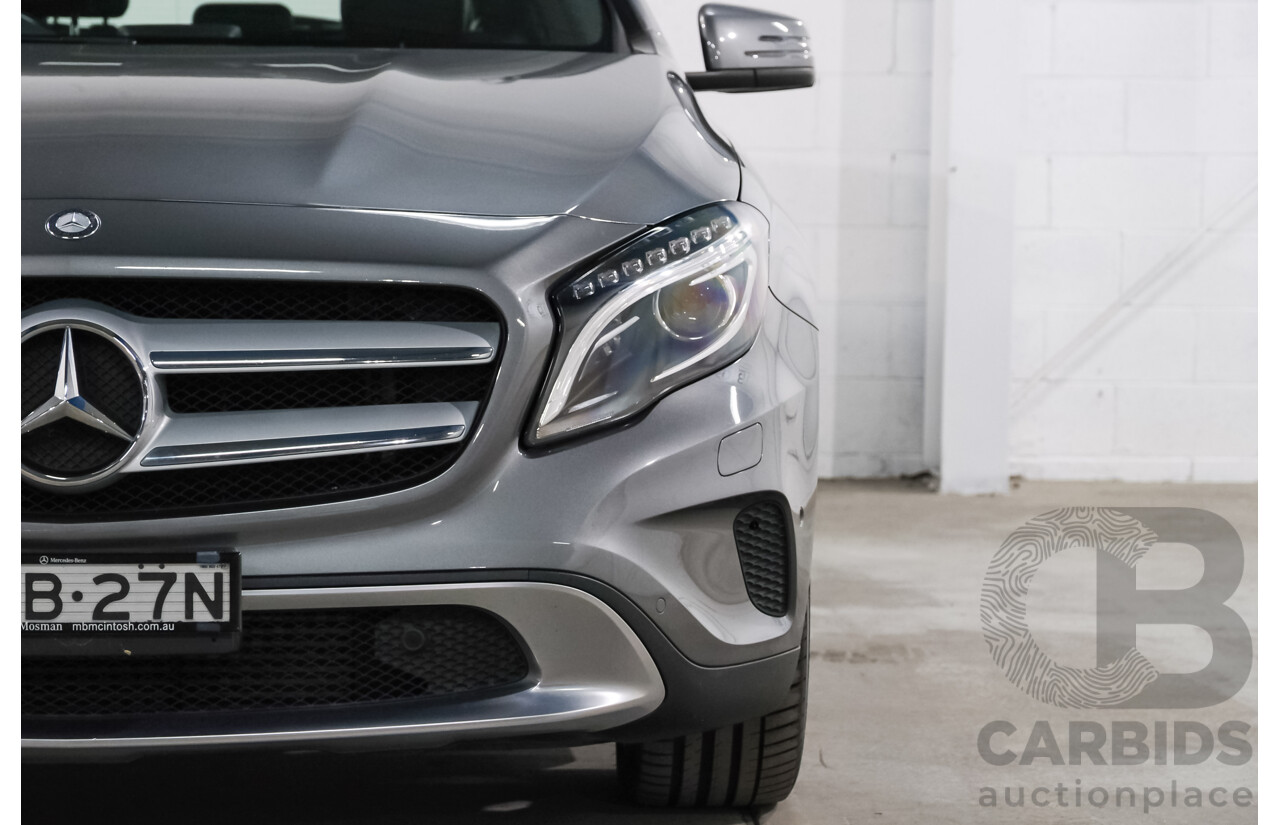 06/2014 Mercedes-Benz Gla 250 4MATIC AWD X156 4D Wagon Mountain Grey Metallic Turbo 2.0L