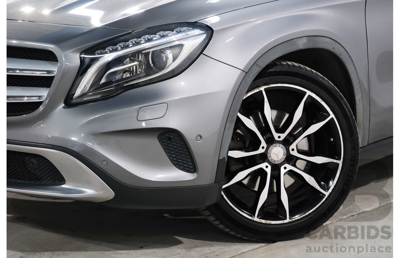 06/2014 Mercedes-Benz Gla 250 4MATIC AWD X156 4D Wagon Mountain Grey Metallic Turbo 2.0L