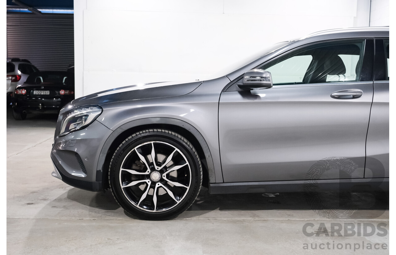 06/2014 Mercedes-Benz Gla 250 4MATIC AWD X156 4D Wagon Mountain Grey Metallic Turbo 2.0L