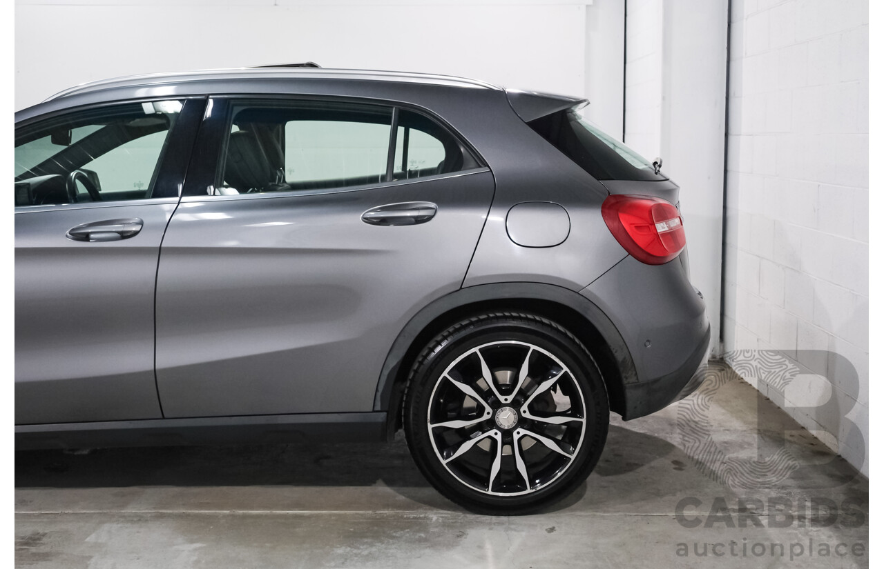 06/2014 Mercedes-Benz Gla 250 4MATIC AWD X156 4D Wagon Mountain Grey Metallic Turbo 2.0L