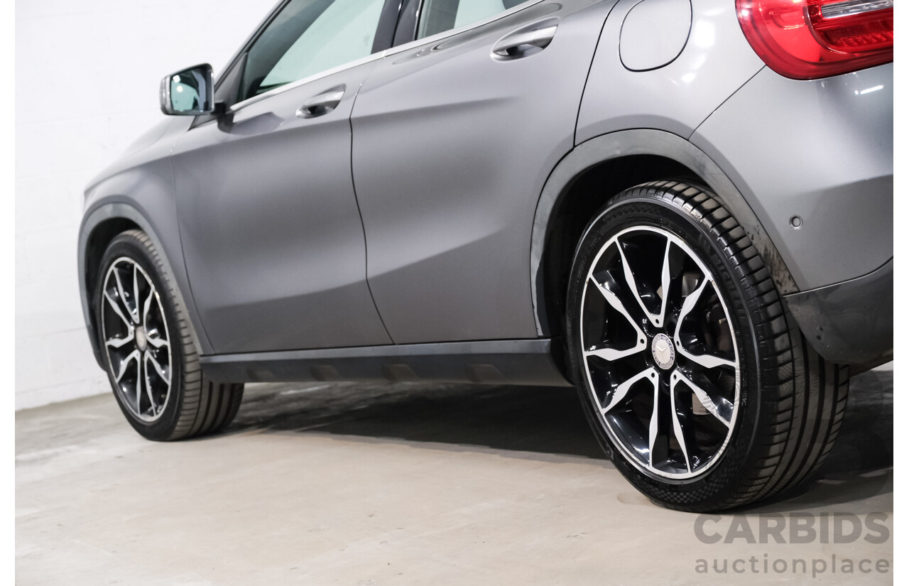 06/2014 Mercedes-Benz Gla 250 4MATIC AWD X156 4D Wagon Mountain Grey Metallic Turbo 2.0L