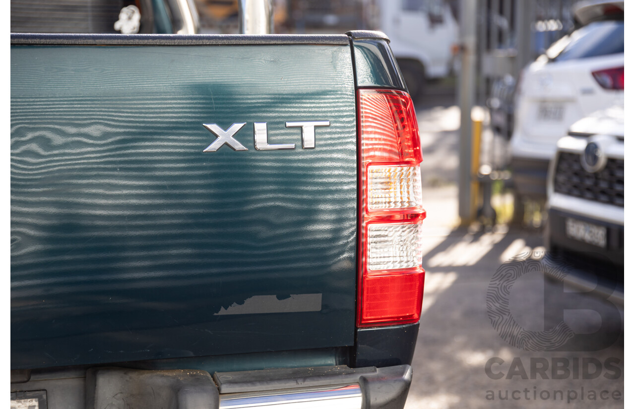 1/2007 Ford Ranger XLT (4x4) PJ Dual Cab P/Up Viridian Green Turbo Diesel 3.0L