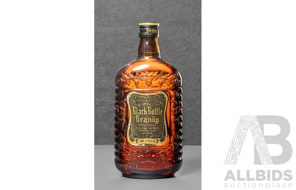 Hardy's Black Bottle Brandy