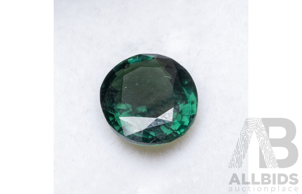 5.05ct Oval Cut Forest Green Tourmaline
