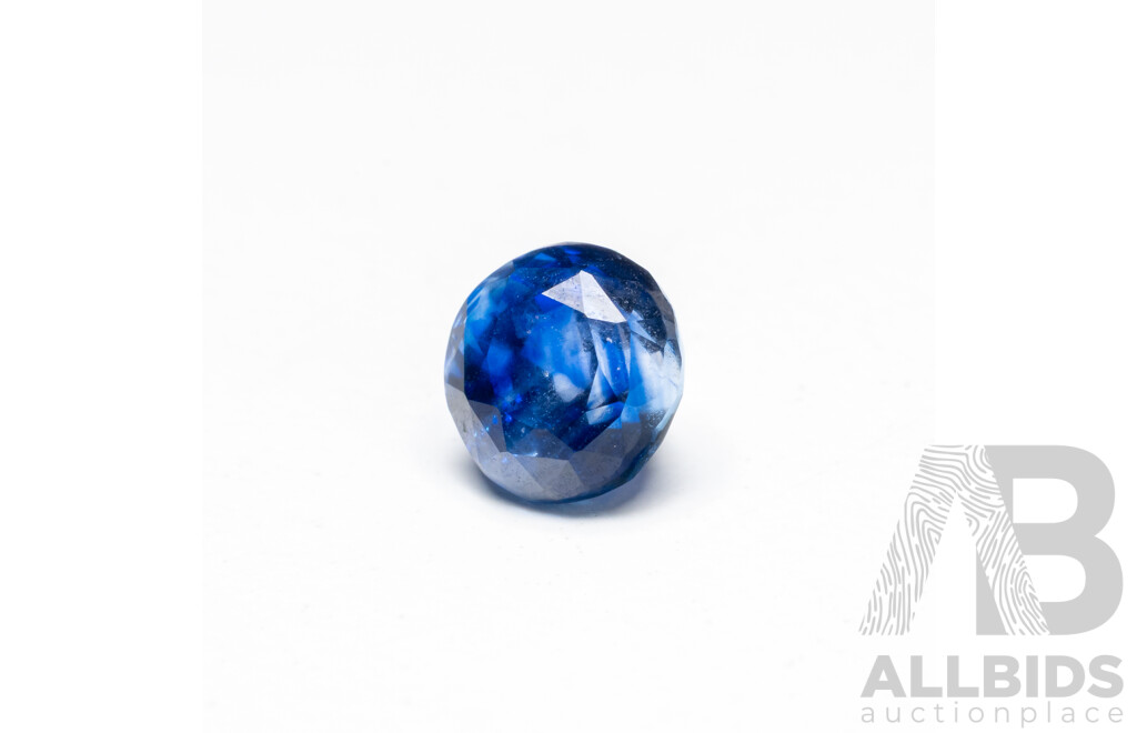 1.15ct Elongated Royal Blue Natural Sapphire