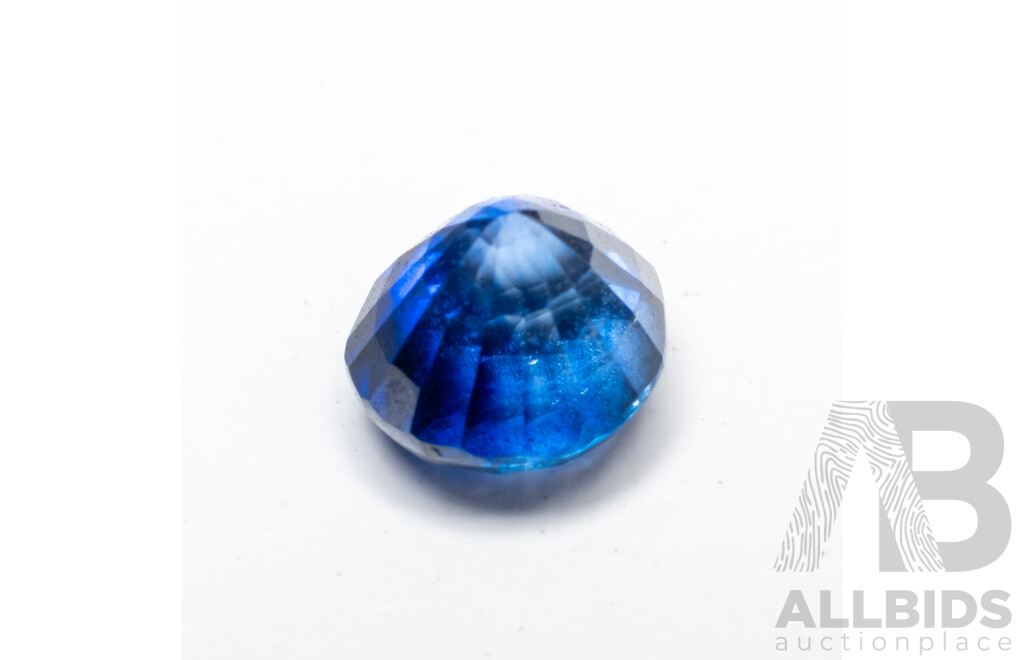 1.15ct Elongated Royal Blue Natural Sapphire