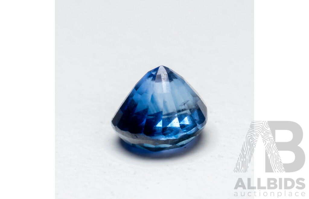 1.15ct Elongated Royal Blue Natural Sapphire