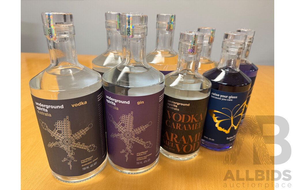 Underground Spirits Mix Up - 8 Bottles