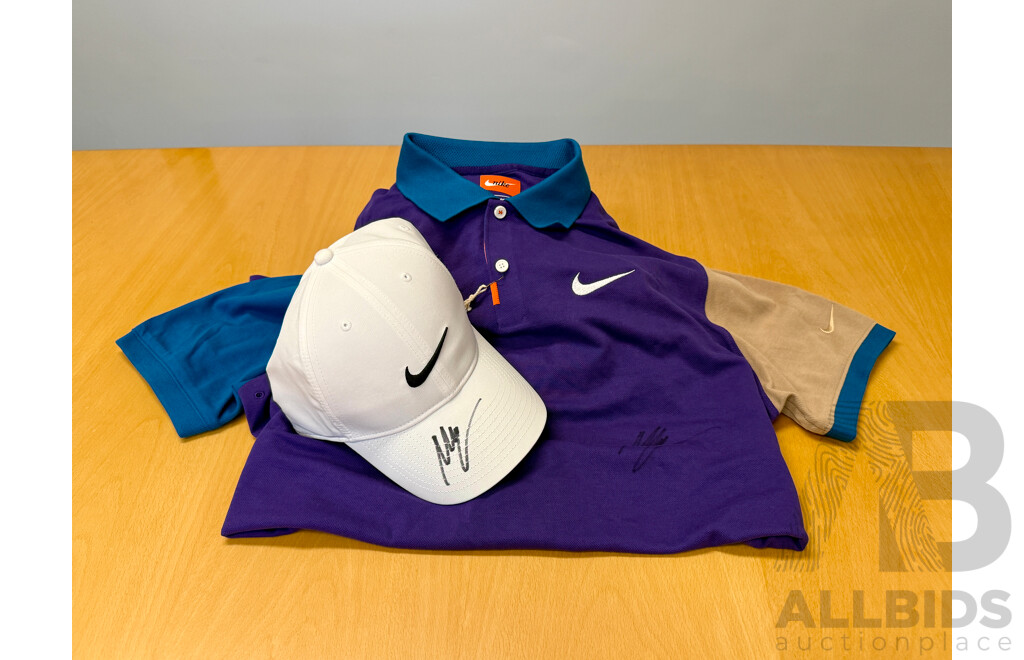Nick Kyrgios Signed Shirt and Hat