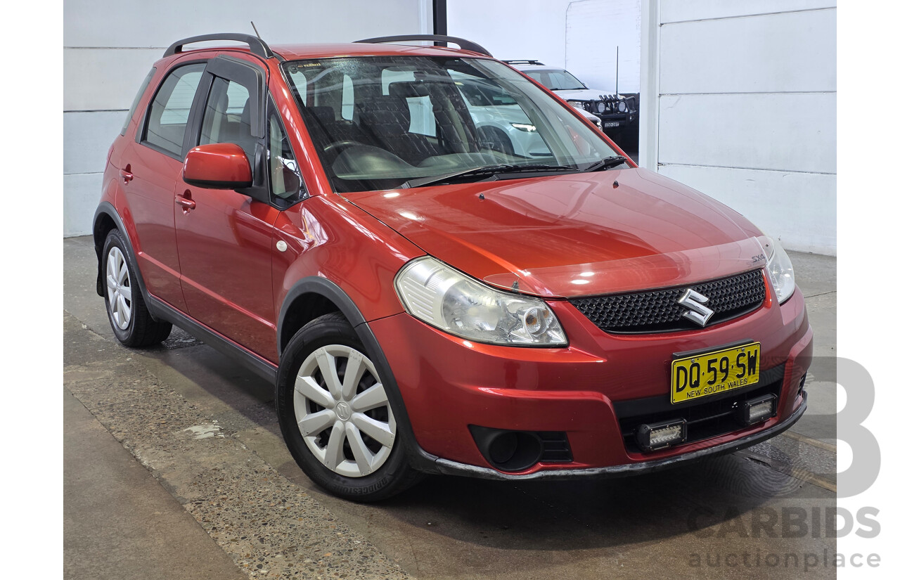 7/2012 Suzuki SX4 (AWD) GY MY11 5d Hatchback Red 2.0L