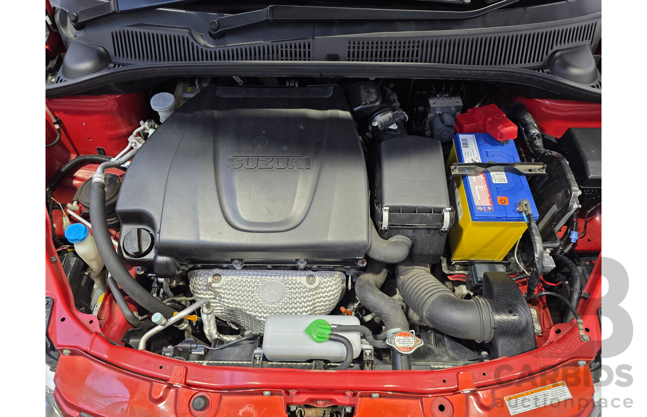 7/2012 Suzuki SX4 (AWD) GY MY11 5d Hatchback Red 2.0L