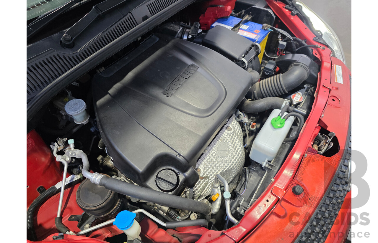 7/2012 Suzuki SX4 (AWD) GY MY11 5d Hatchback Red 2.0L