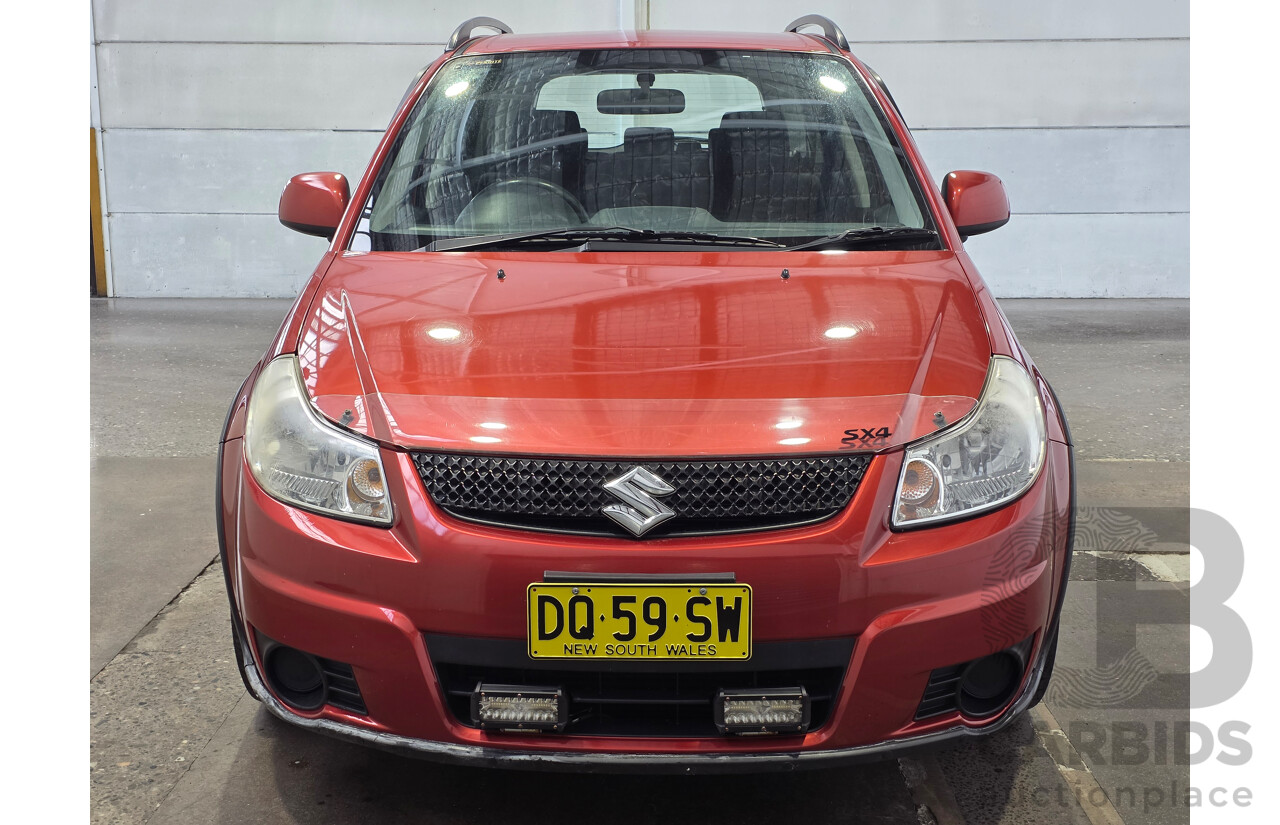 7/2012 Suzuki SX4 (AWD) GY MY11 5d Hatchback Red 2.0L