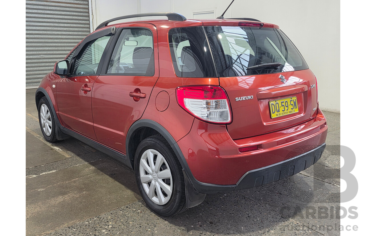 7/2012 Suzuki SX4 (AWD) GY MY11 5d Hatchback Red 2.0L
