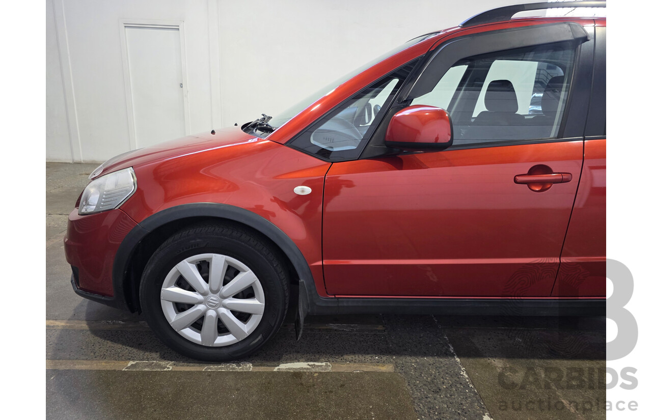 7/2012 Suzuki SX4 (AWD) GY MY11 5d Hatchback Red 2.0L