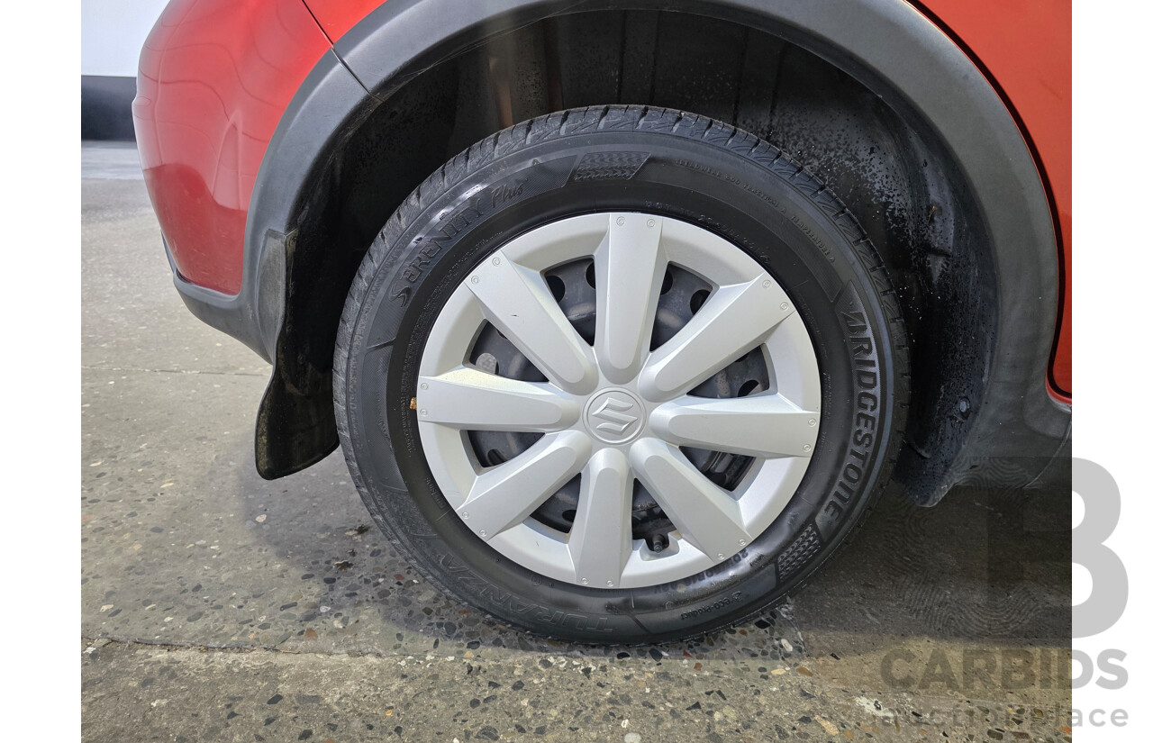 7/2012 Suzuki SX4 (AWD) GY MY11 5d Hatchback Red 2.0L