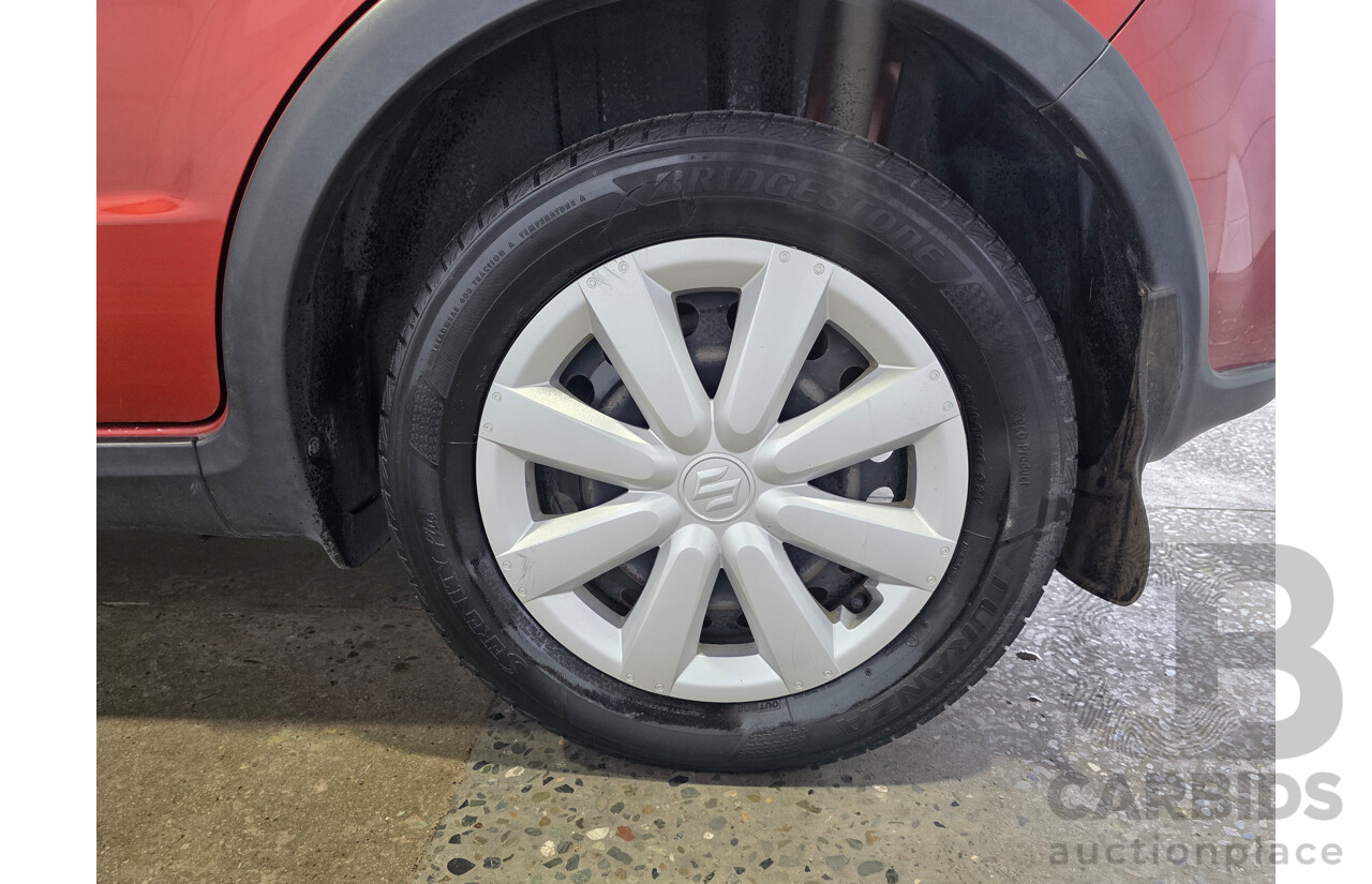 7/2012 Suzuki SX4 (AWD) GY MY11 5d Hatchback Red 2.0L