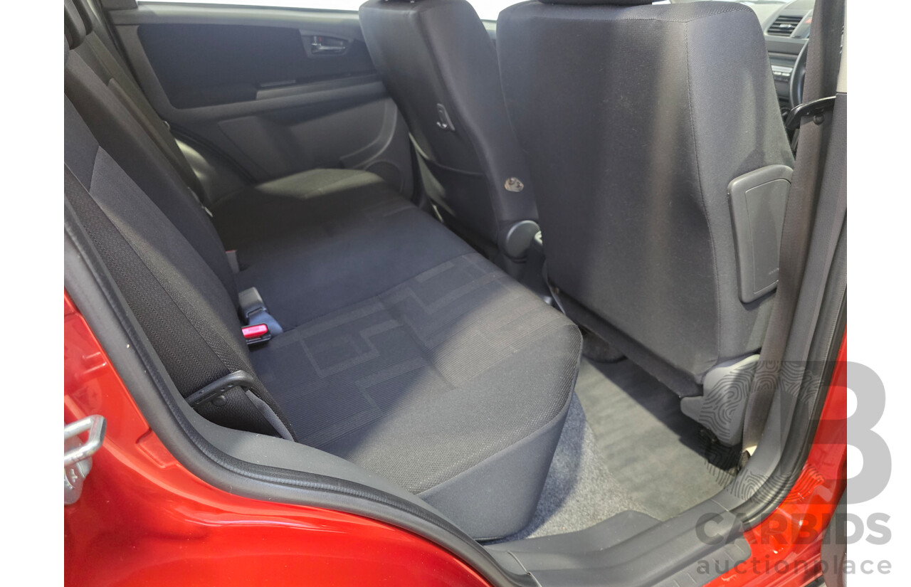 7/2012 Suzuki SX4 (AWD) GY MY11 5d Hatchback Red 2.0L