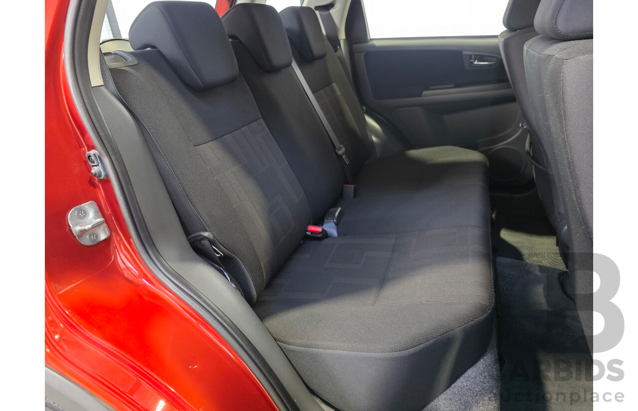 7/2012 Suzuki SX4 (AWD) GY MY11 5d Hatchback Red 2.0L