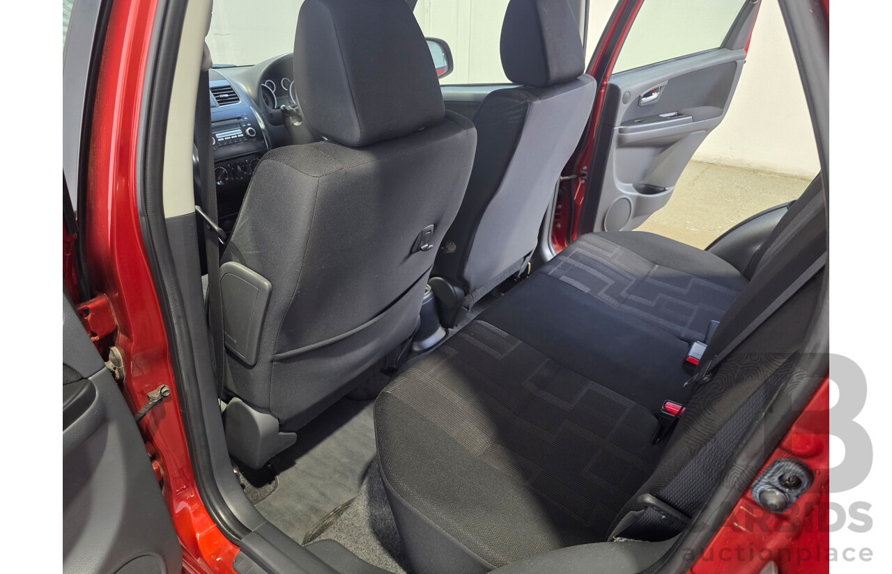 7/2012 Suzuki SX4 (AWD) GY MY11 5d Hatchback Red 2.0L