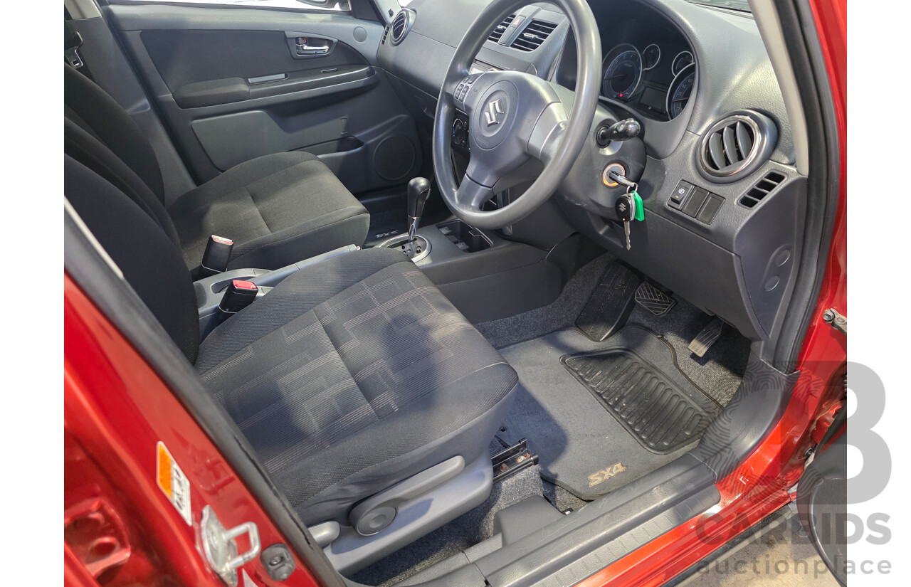 7/2012 Suzuki SX4 (AWD) GY MY11 5d Hatchback Red 2.0L