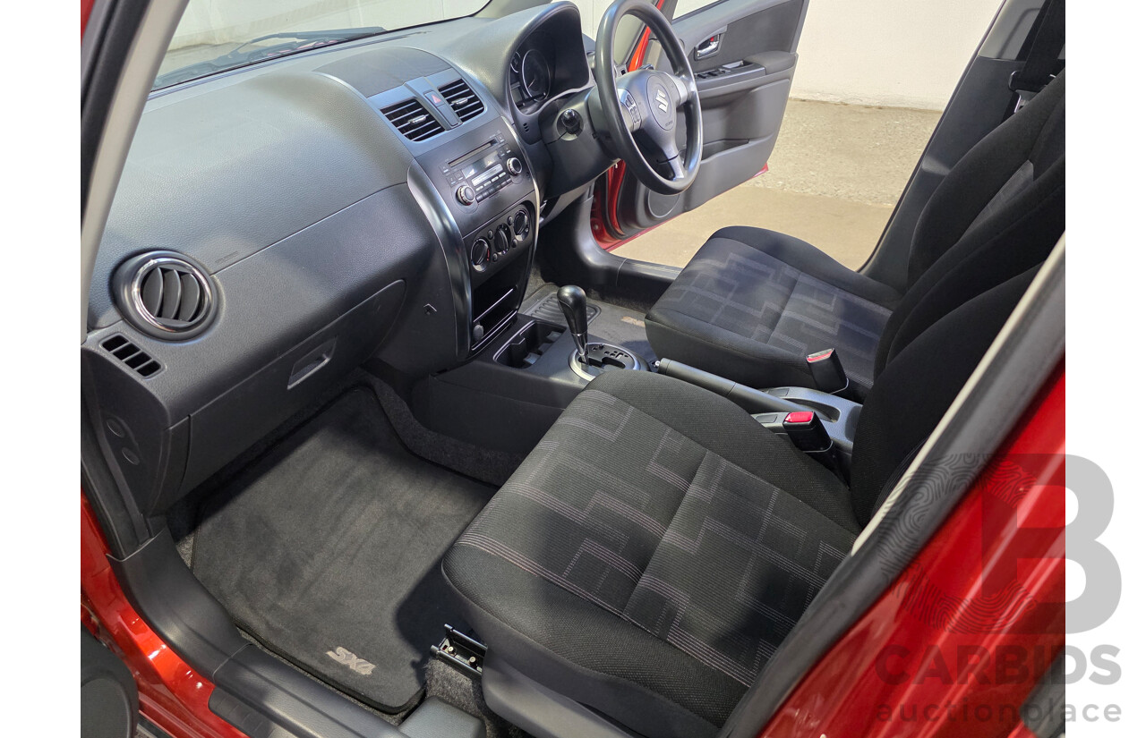 7/2012 Suzuki SX4 (AWD) GY MY11 5d Hatchback Red 2.0L