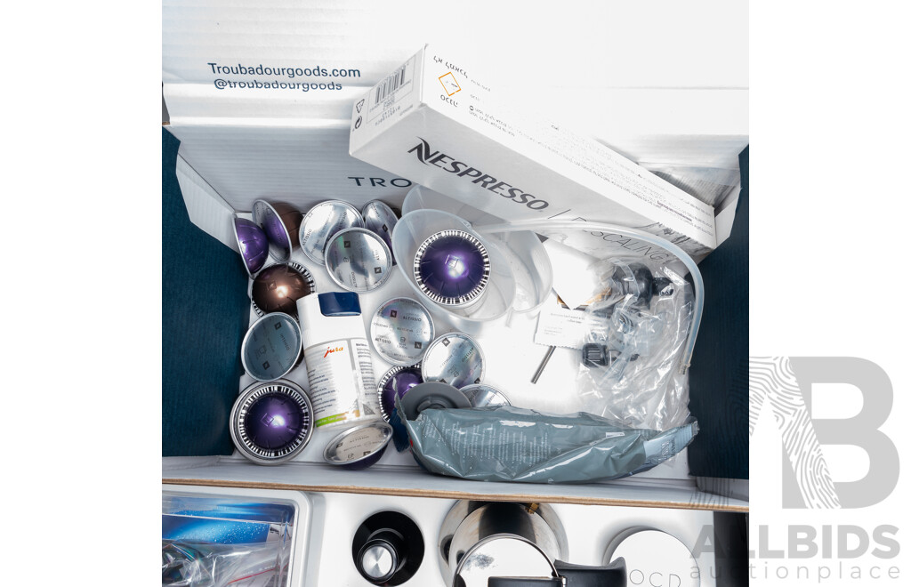 Nespresso Vertuo Next Coffee Machine with Assorted Coffee Capsules