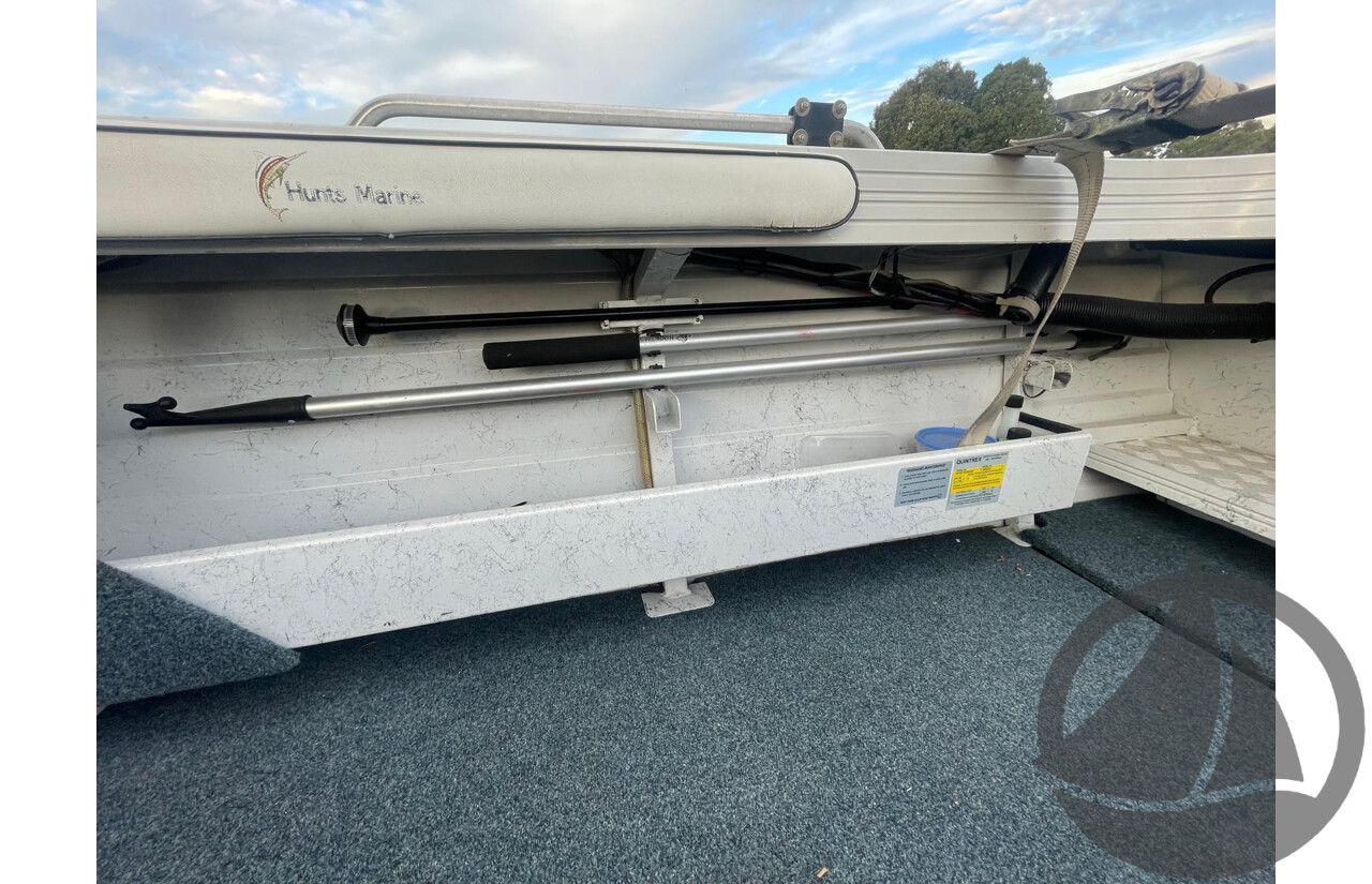 NO RESERVE - 2003 Quintrex 530 Coast Runner, 115HP 4 Stroke Yamaha, 340Hrs