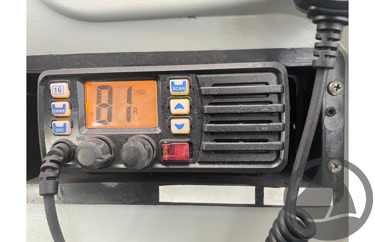 NO RESERVE - 2003 Quintrex 530 Coast Runner, 115HP 4 Stroke Yamaha, 340Hrs