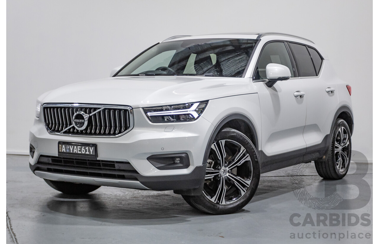 6/2021 Volvo XC40 T4 Inscription (AWD) 536 MY21 4d Wagon White Turbo 2.0L