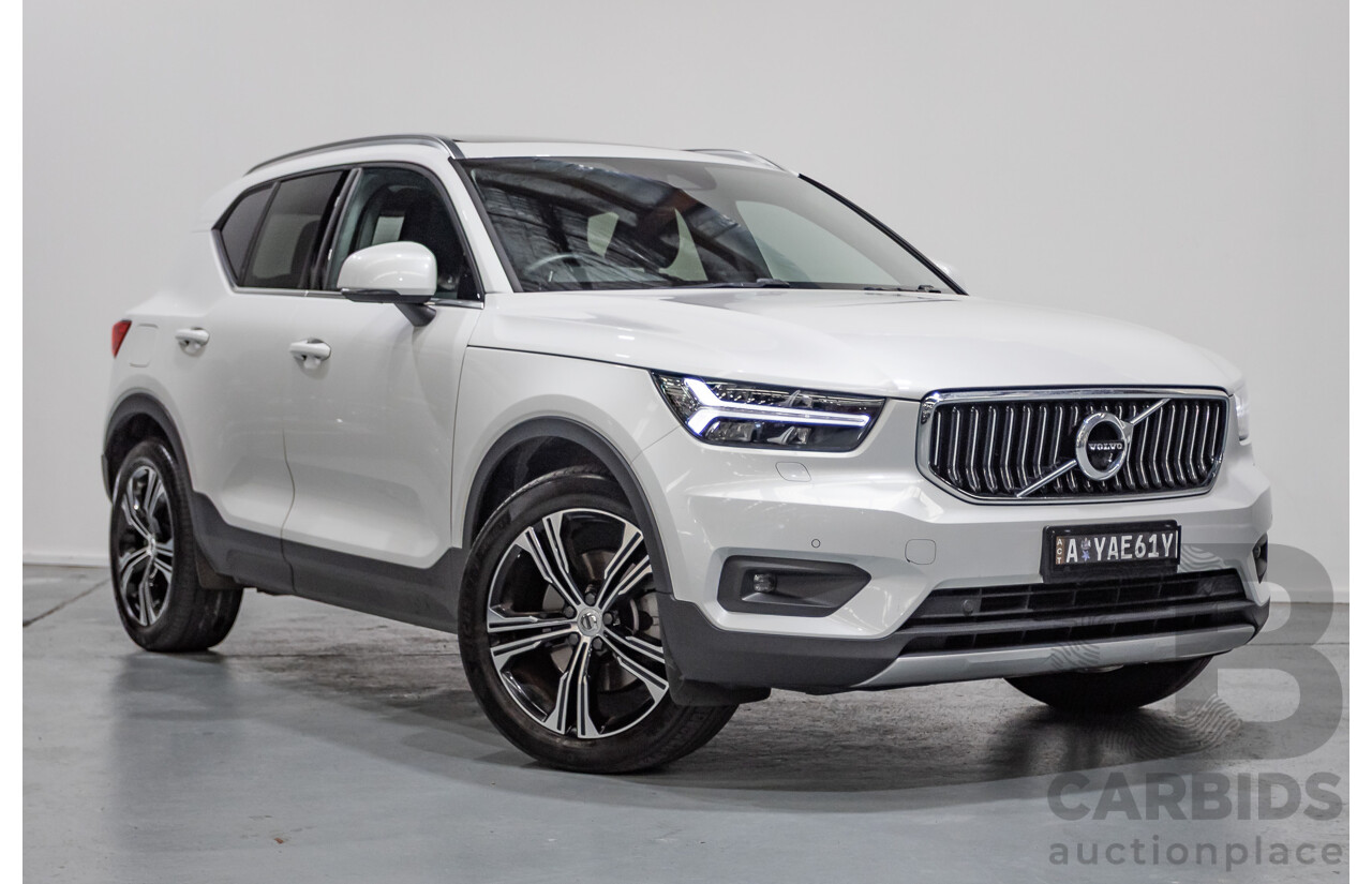 6/2021 Volvo XC40 T4 Inscription (AWD) 536 MY21 4d Wagon White Turbo 2.0L