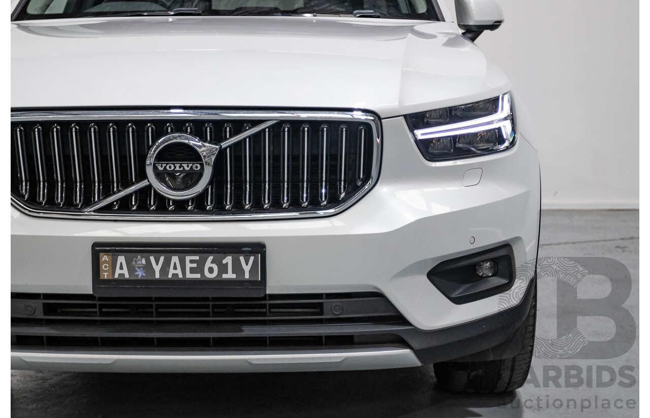 6/2021 Volvo XC40 T4 Inscription (AWD) 536 MY21 4d Wagon White Turbo 2.0L