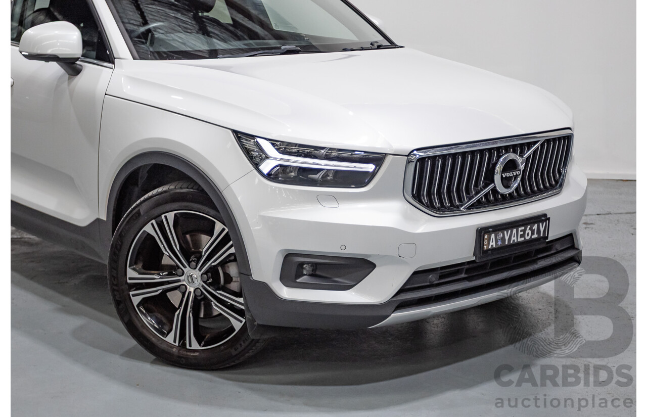 6/2021 Volvo XC40 T4 Inscription (AWD) 536 MY21 4d Wagon White Turbo 2.0L