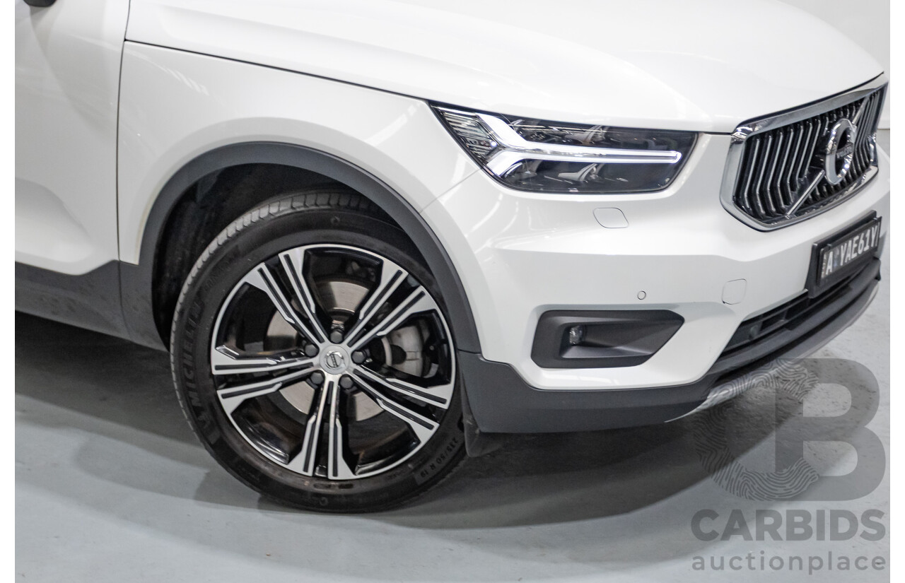 6/2021 Volvo XC40 T4 Inscription (AWD) 536 MY21 4d Wagon White Turbo 2.0L