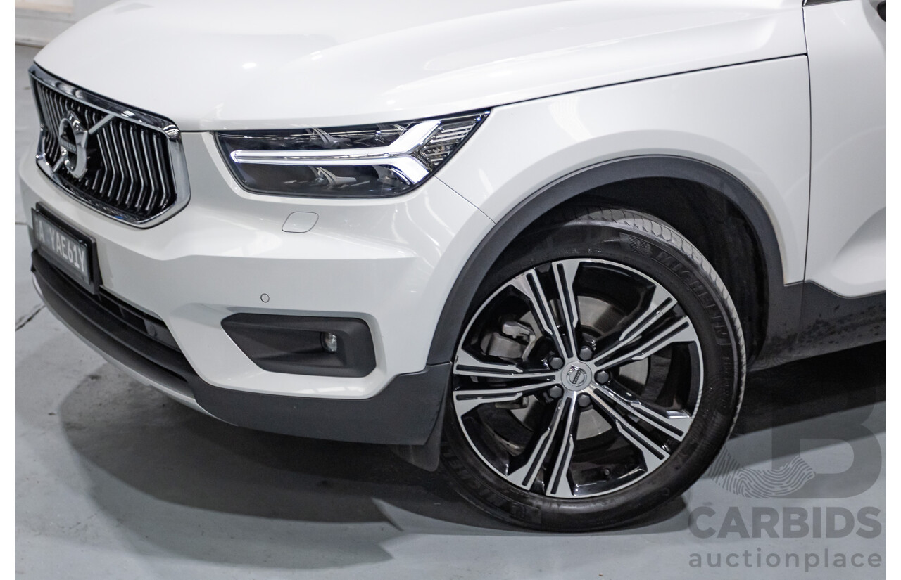 6/2021 Volvo XC40 T4 Inscription (AWD) 536 MY21 4d Wagon White Turbo 2.0L