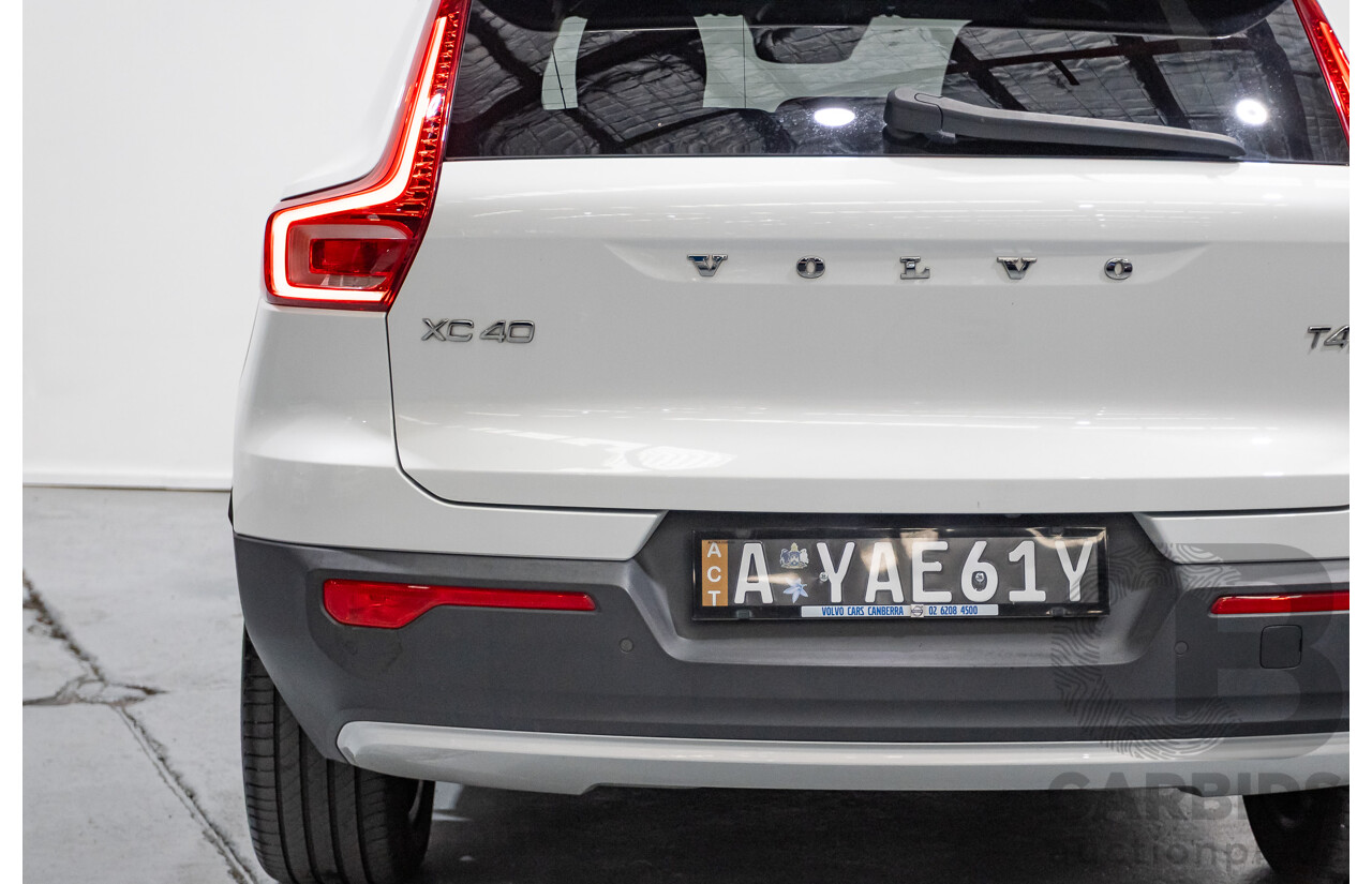 6/2021 Volvo XC40 T4 Inscription (AWD) 536 MY21 4d Wagon White Turbo 2.0L