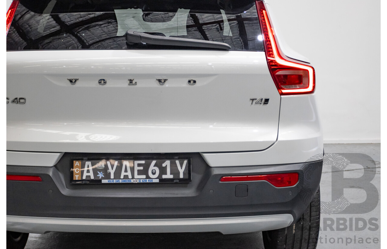 6/2021 Volvo XC40 T4 Inscription (AWD) 536 MY21 4d Wagon White Turbo 2.0L